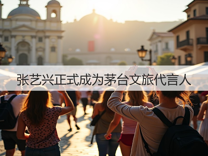 张艺兴正式成为茅台文旅代言人