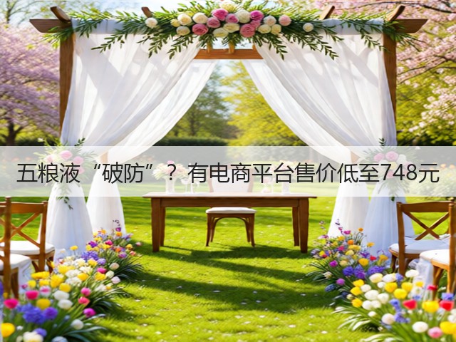 五粮液“破防”？有电商平台售价低至748元(图3)