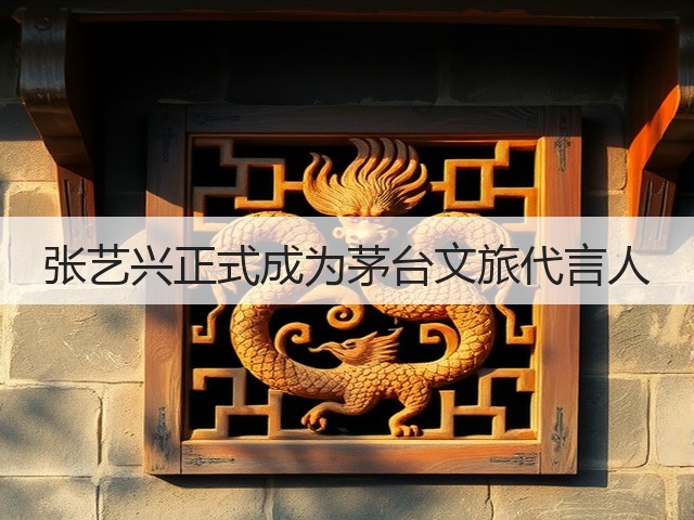 张艺兴正式成为茅台文旅代言人(图1)
