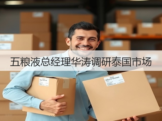 五粮液总经理华涛调研泰国市场(图5)