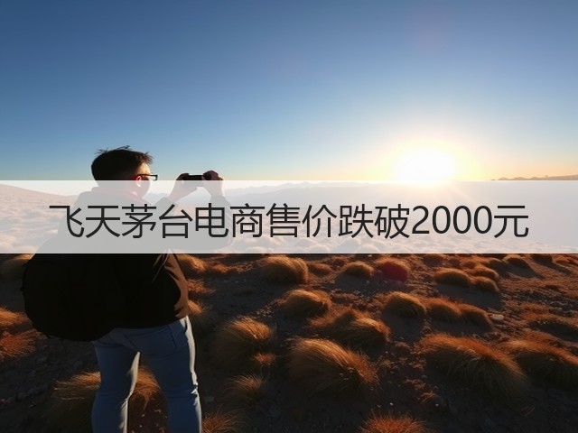 飞天茅台电商售价跌破2000元(图5)