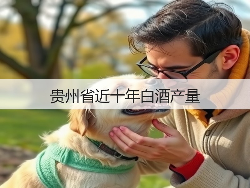 贵州省近十年白酒产量