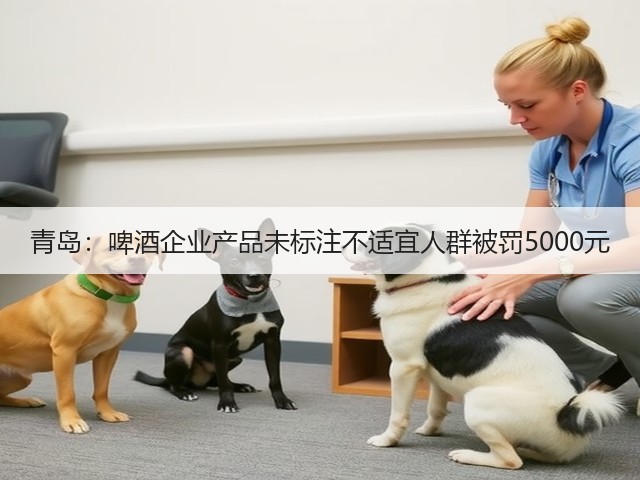 青岛：啤酒企业产品未标注不适宜人群被罚5000元(图1)