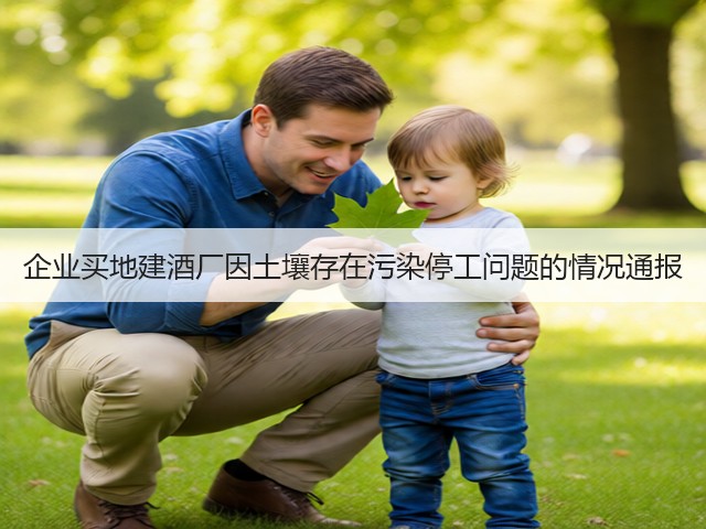 企业买地建酒厂因土壤存在污染停工问题的情况通报(图2)