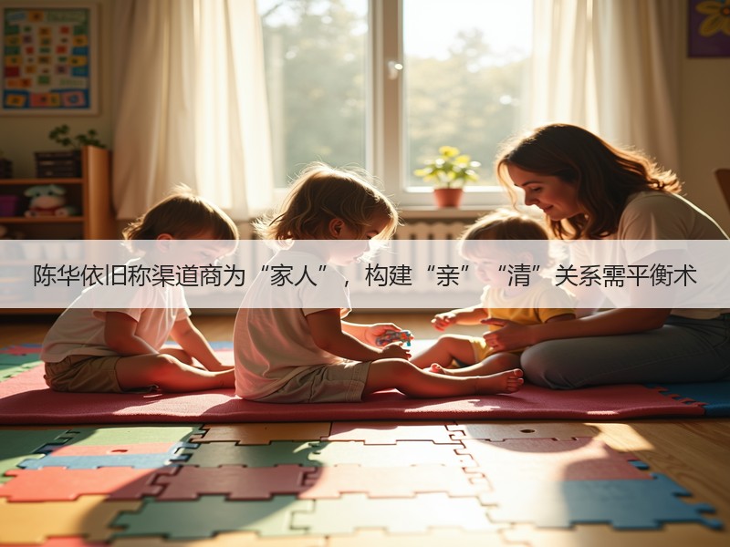 陈华依旧称渠道商为“家人”，构建“亲”“