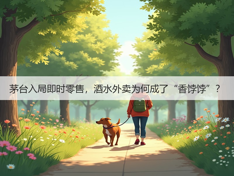 茅台入局即时零售，酒水外卖为何成了“香饽