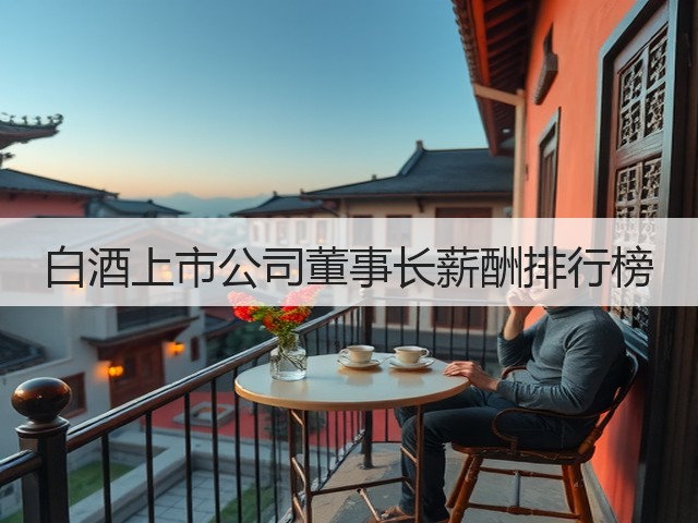 白酒上市公司董事长薪酬排行榜(图4)