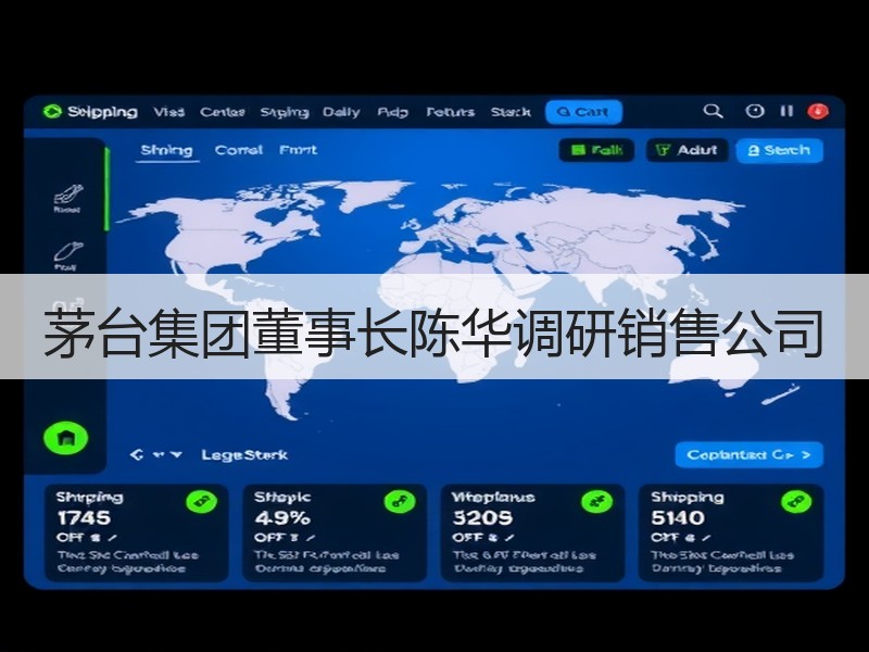 茅台集团董事长陈华调研销售公司