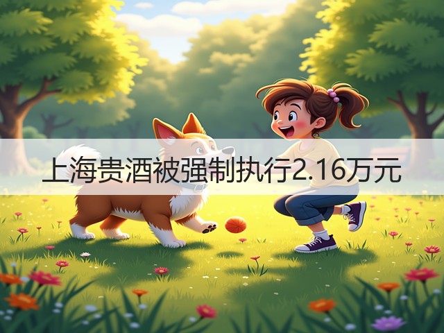 上海贵酒被强制执行2.16万元(图4)