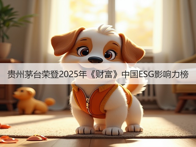 贵州茅台荣登2025年《财富》中国ESG影响力榜(图2) 贵州茅台荣登2025年《财富》中国ESG影响力榜(图2)