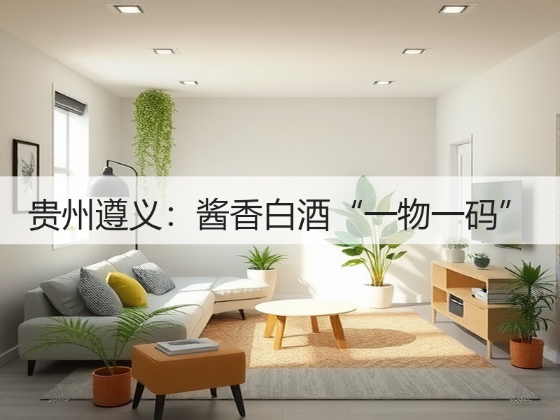 贵州遵义：酱香白酒“一物一码”