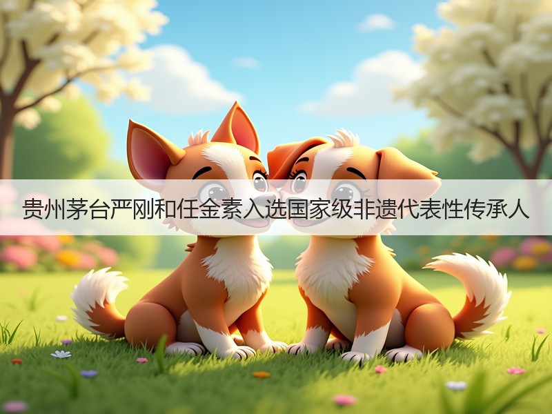 贵州茅台严刚和任金素入选国家级非遗代表性