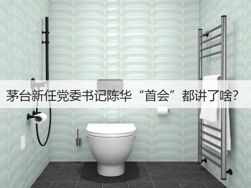 茅台新任党委书记陈华“首会”都讲了啥？