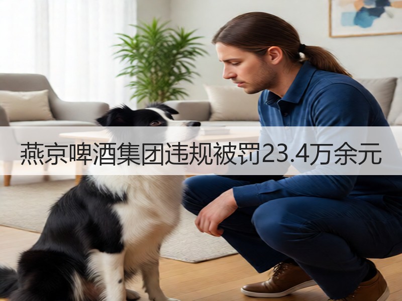 燕京啤酒集团违规被罚23.4万余元