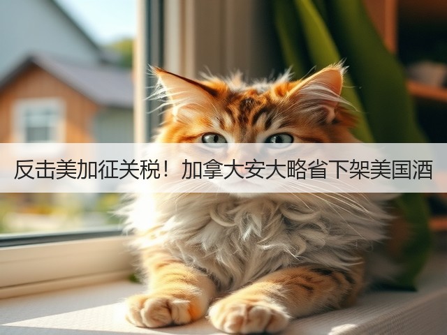反击美加征关税！加拿大安大略省下架美国酒(图1)