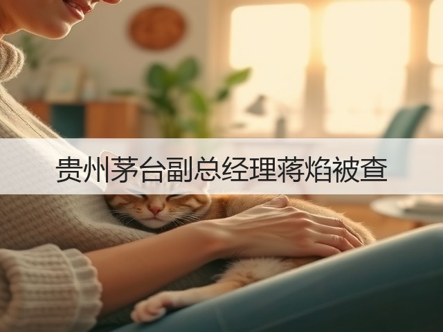 贵州茅台副总经理蒋焰被查(图2)