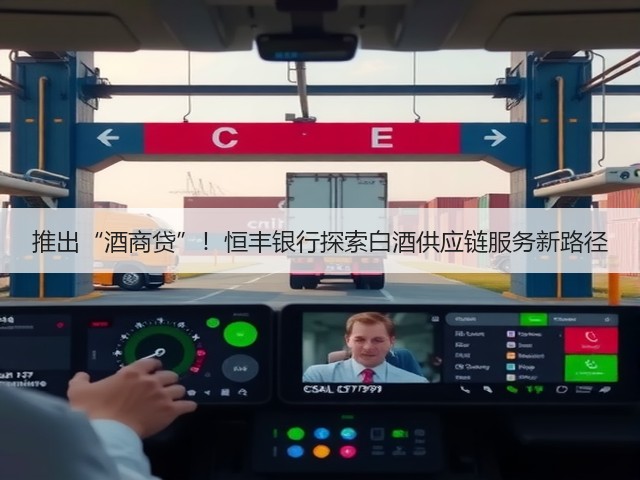 推出“酒商贷”！恒丰银行探索白酒供应链服务新路径(图1)