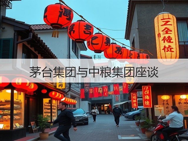 茅台集团与中粮集团座谈(图1)