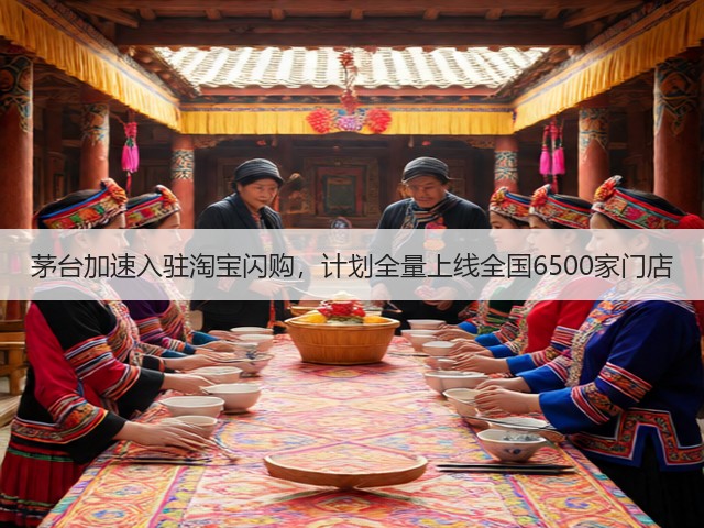 茅台加速入驻淘宝闪购，计划全量上线全国6500家门店(图1)