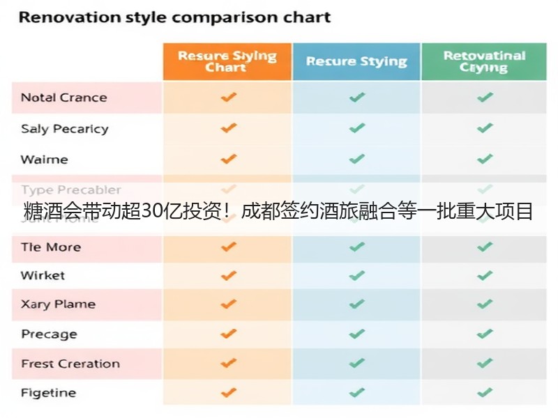 糖酒会带动超30亿投资！成都签约酒旅融合