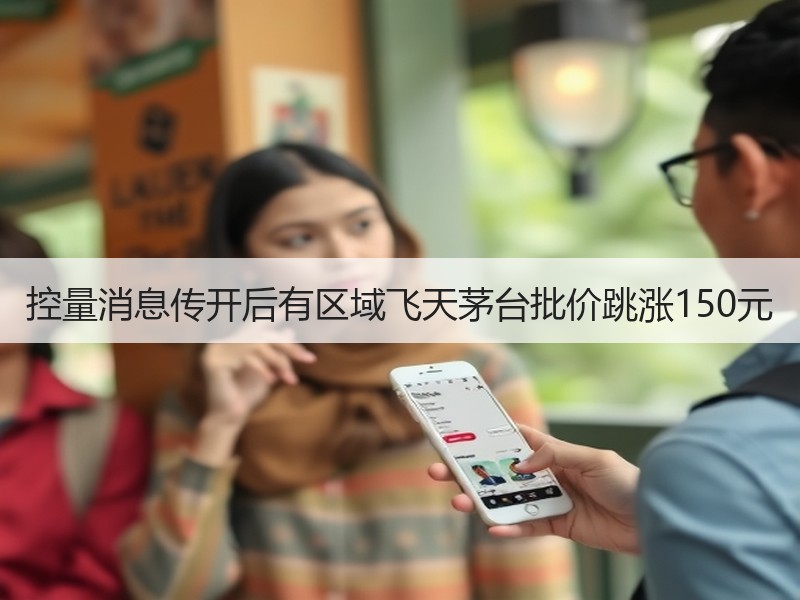 控量消息传开后有区域飞天茅台批价跳涨15