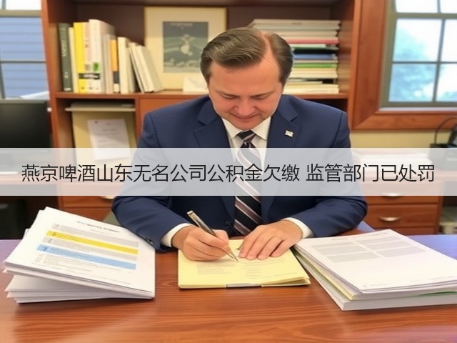 燕京啤酒山东无名公司公积金欠缴 监管部门已处罚(图4)