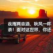 夜雨两壶酒,秋风一杯茶!面对这世界,你还能说啥?(图4) 夜雨两壶酒,秋风一杯茶!面对这世界,你还能说啥?(图4)
