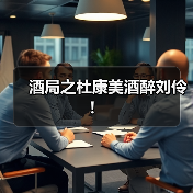 酒局之杜康美酒醉刘伶!(图1) 酒局之杜康美酒醉刘伶!(图1)