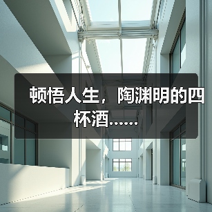 顿悟人生,陶渊明的四杯酒......(图4) 顿悟人生,陶渊明的四杯酒......(图4)