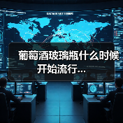 葡萄酒玻璃瓶什么时候开始流行...