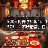 520=我爱你?茅台、1573……不玩谐音,白酒的命名都有何讲究?(图3) 520=我爱你?茅台、1573……不玩谐音,白酒的命名都有何讲究?(图3)
