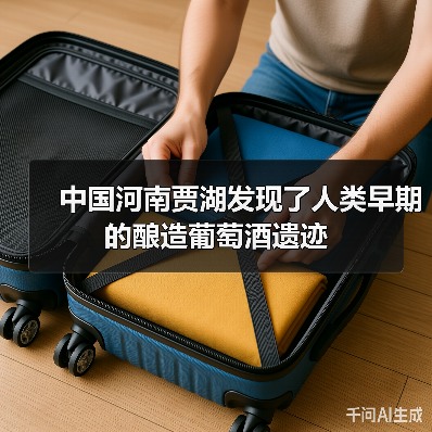 中国河南贾湖发现了人类早期的酿造葡萄酒遗迹(图4) 中国河南贾湖发现了人类早期的酿造葡萄酒遗迹(图4)