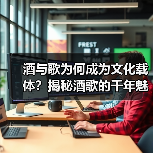 酒与歌为何成为文化载体?揭秘酒歌的千年魅力!(图2) 酒与歌为何成为文化载体?揭秘酒歌的千年魅力!(图2)
