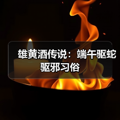 雄黄酒传说:端午驱蛇驱邪习俗(图4) 雄黄酒传说:端午驱蛇驱邪习俗(图4)