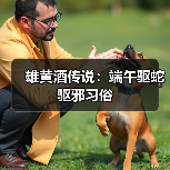 雄黄酒传说：端午驱蛇驱邪习俗