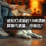 武松打虎前的18碗酒换算现代酒量，你敢信