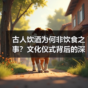 古人饮酒为何非饮食之事？文化仪式背后的深