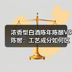 浓香型白酒陈年陈酿VS陈窖：工艺成分如何区别？（图4）