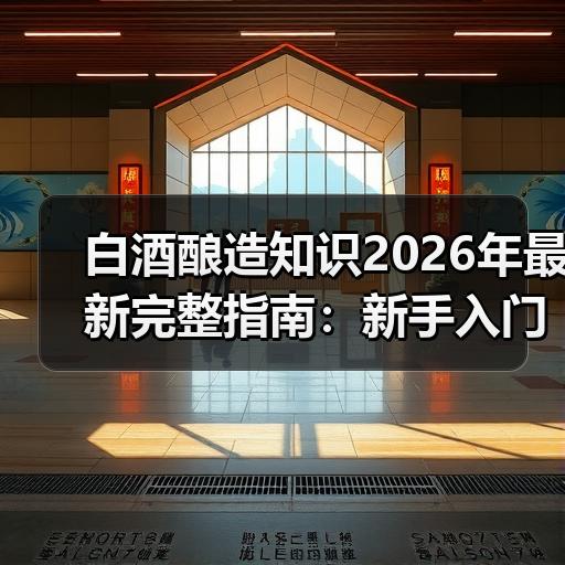 白酒酿造知识2026年最新完整指南：新手