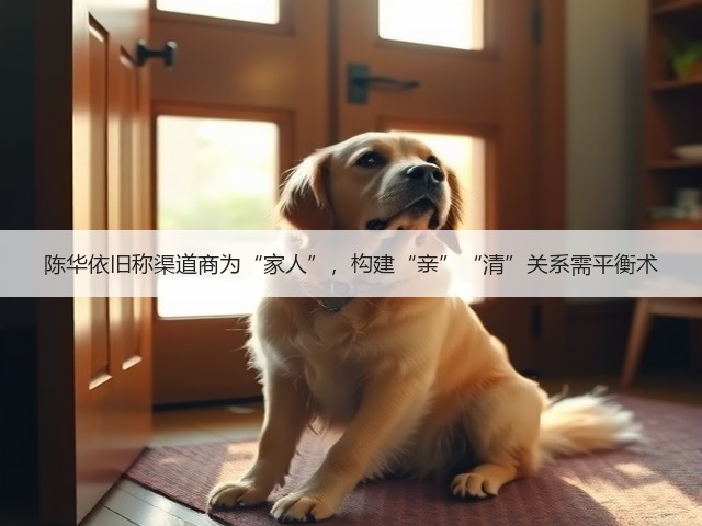 陈华依旧称渠道商为“家人”,构建“亲”“清”关系需平衡术(图1) 陈华依旧称渠道商为“家人”,构建“亲”“清”关系需平衡术(图1)