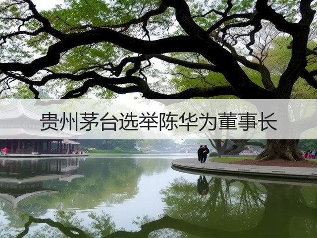 贵州茅台选举陈华为董事长(图4) 贵州茅台选举陈华为董事长(图4)