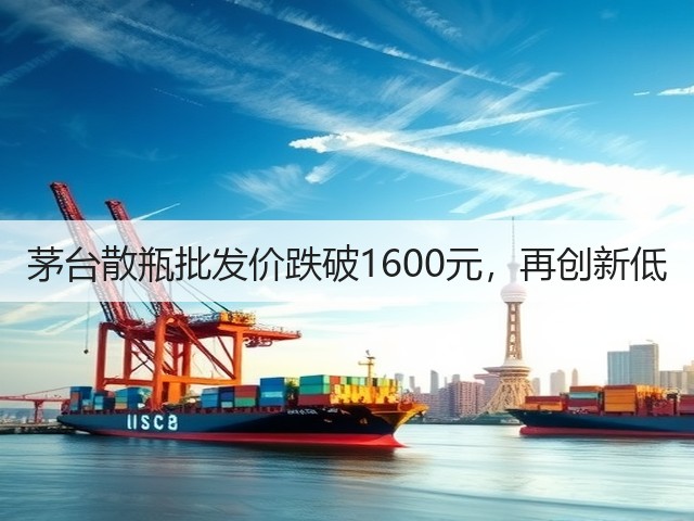 茅台散瓶批发价跌破1600元,再创新低(图1) 茅台散瓶批发价跌破1600元,再创新低(图1)