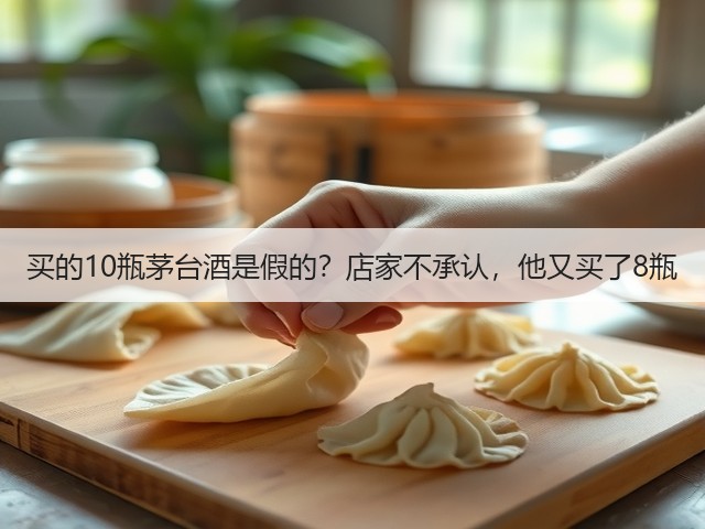 买的10瓶茅台酒是假的？店家不承认，他又买了8瓶(图6)