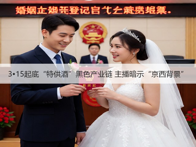 3•15起底“特供酒”黑色产业链 主播暗示“京西背景”(图1)