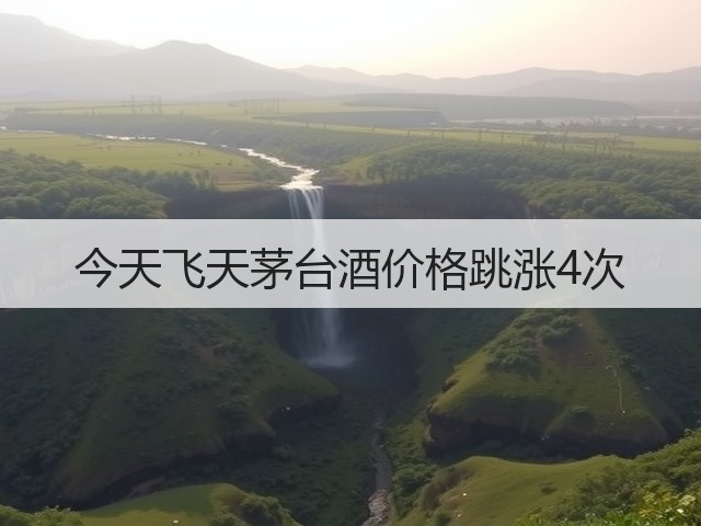今天飞天茅台酒价格跳涨4次(图3)