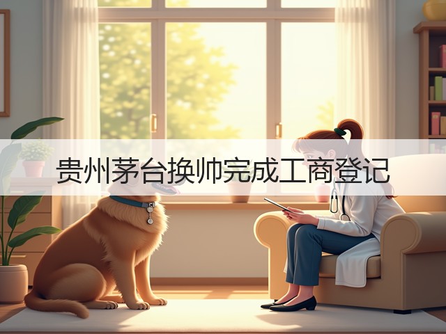 贵州茅台换帅完成工商登记(图2) 贵州茅台换帅完成工商登记(图2)