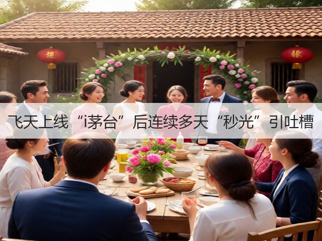 飞天上线“i茅台”后连续多天“秒光”引吐槽(图2)