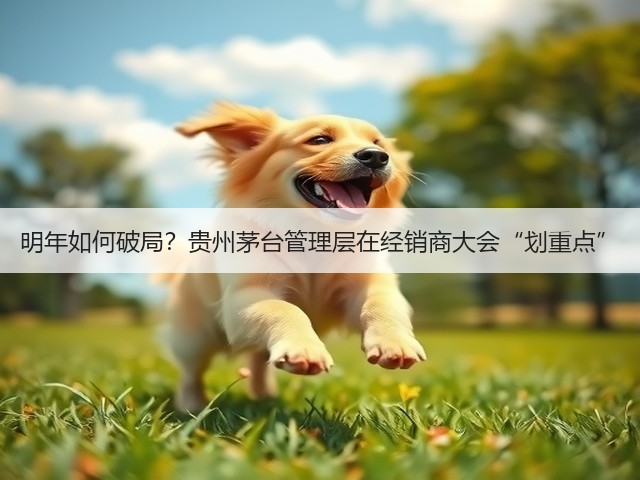 明年如何破局？贵州茅台管理层在经销商大会“划重点”(图3)