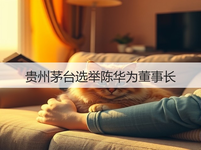 贵州茅台选举陈华为董事长(图1) 贵州茅台选举陈华为董事长(图1)