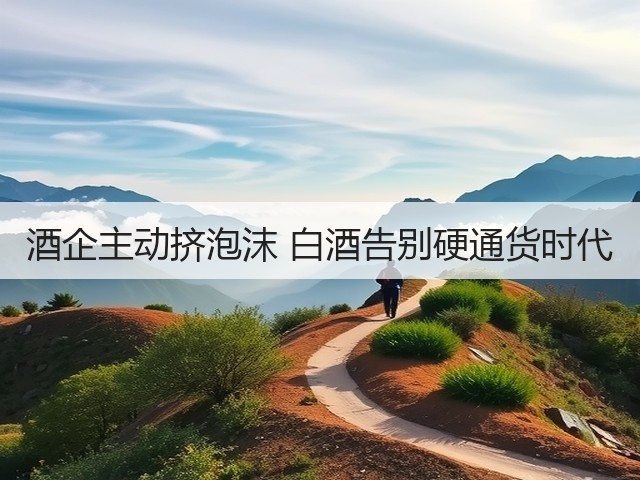 酒企主动挤泡沫 白酒告别硬通货时代(图4) 酒企主动挤泡沫 白酒告别硬通货时代(图4)